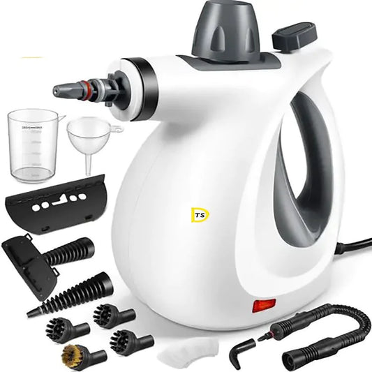 Handheld Steam Cleaner With 12 Accessories - Multipurpose Steamer Ideal for Home